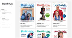 Desktop Screenshot of healthstylemagazine.com